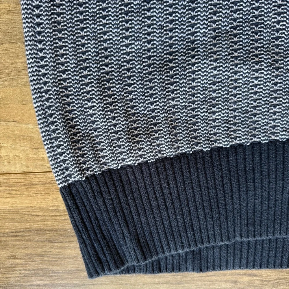 GUC - Men's H&M Shawl Neck Collar Cotton Sweater M - Picture 4 of 13